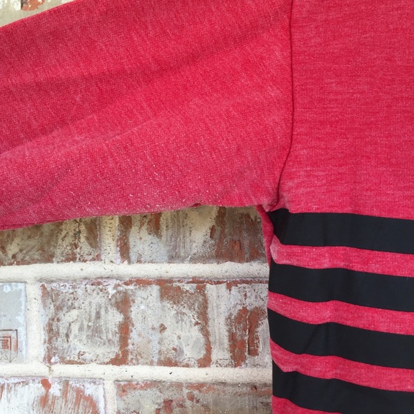 Disney Mickey Mouse Red Fleece Hoodie Sweatshirt - Picture 4 of 11